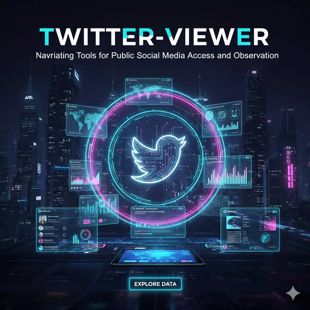 Twitter-Viewer: Navigating Tools for Public Social Media Access and Observation