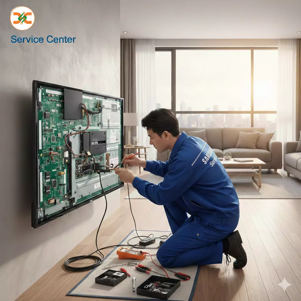 What Types of TV Problems Are Repaired in Samsung TV Service Center?