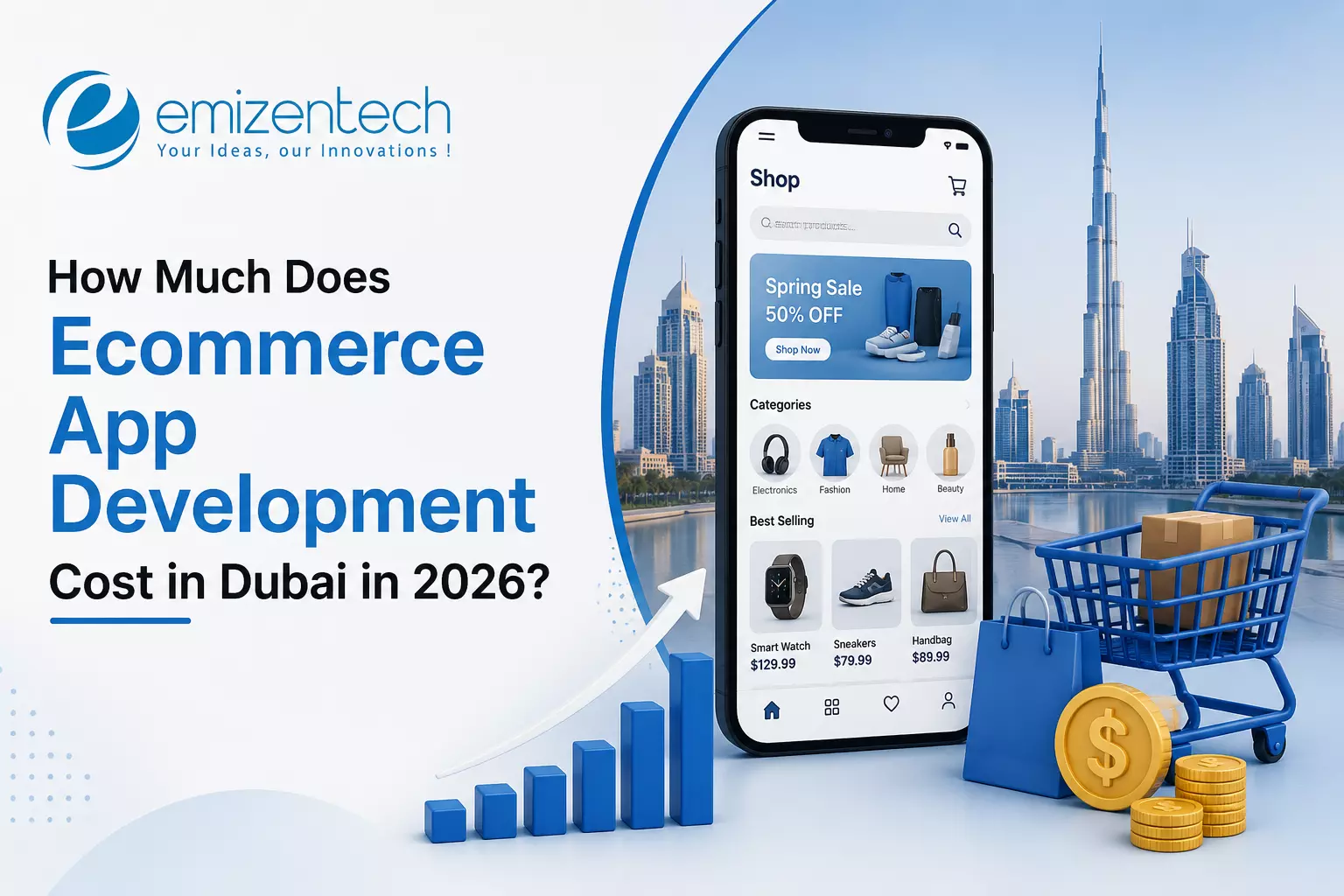 How Much Does Ecommerce App Development Cost in Dubai in 2026?
