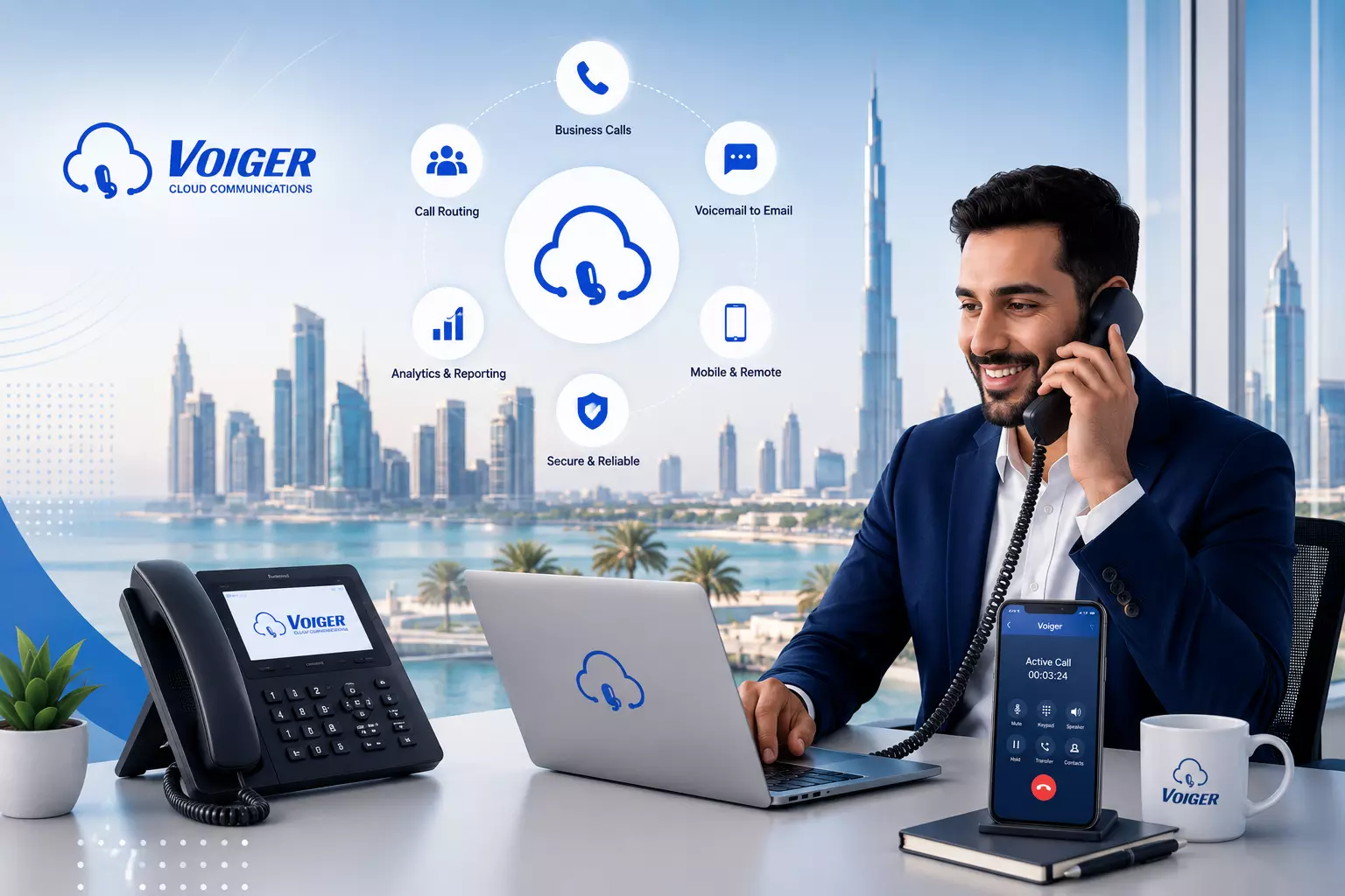 Business Phone System UAE: Improve Customer Communication with Voiger