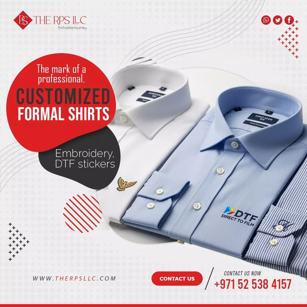 Custom Formal Shirts in Dubai – Style, Elegance, and Professionalism