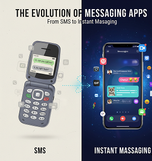 The Evolution of Messaging Apps: From SMS to Instant Messaging