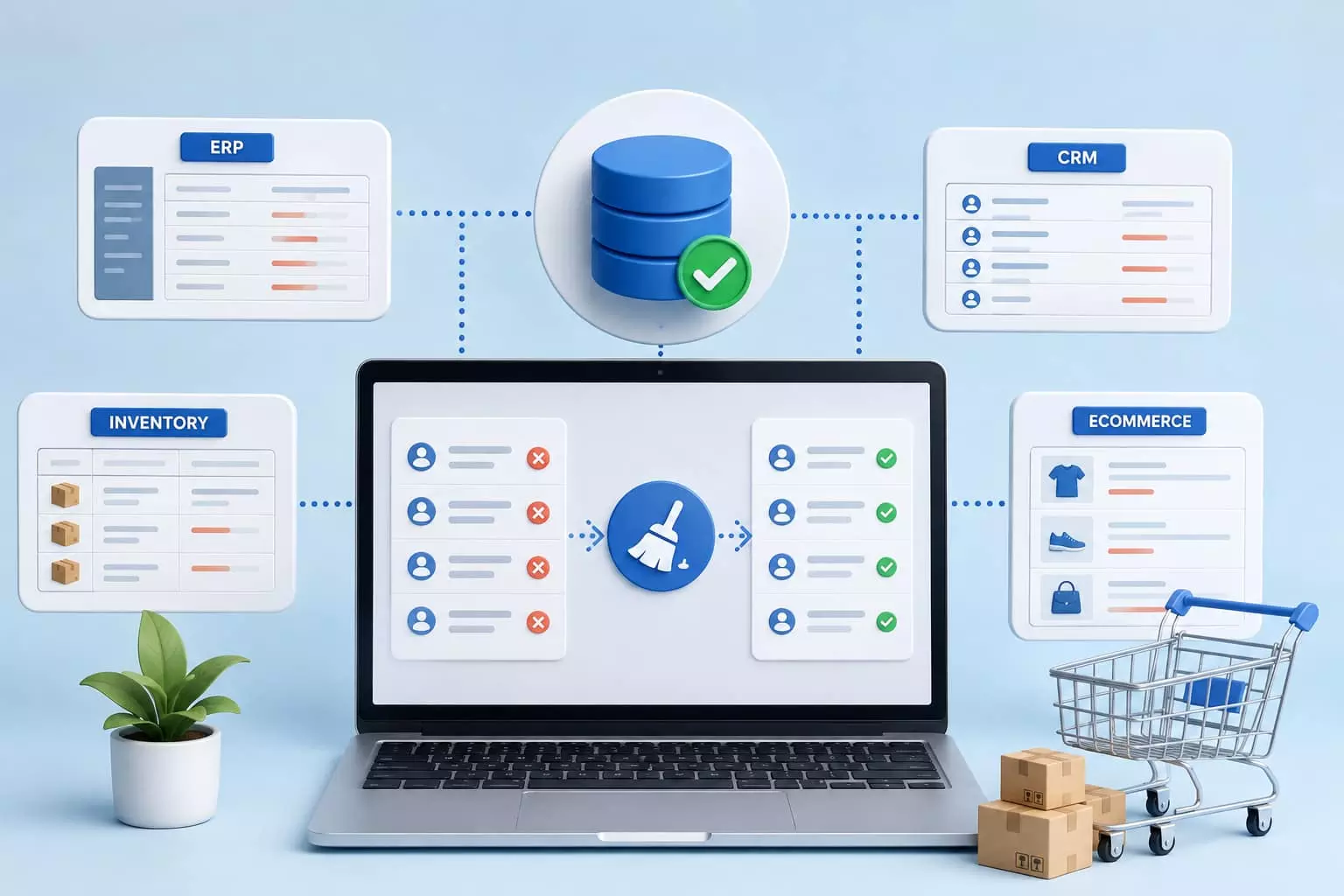 How to Eliminate Duplicate Data Across Systems and Improve Your Ecommerce Operations