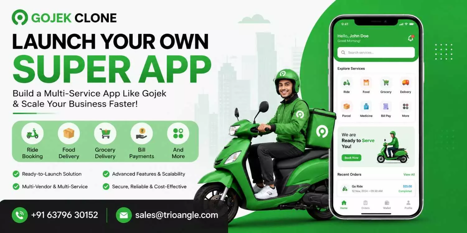 How to Launch Your Multi-Service Platform with a Gojek Clone