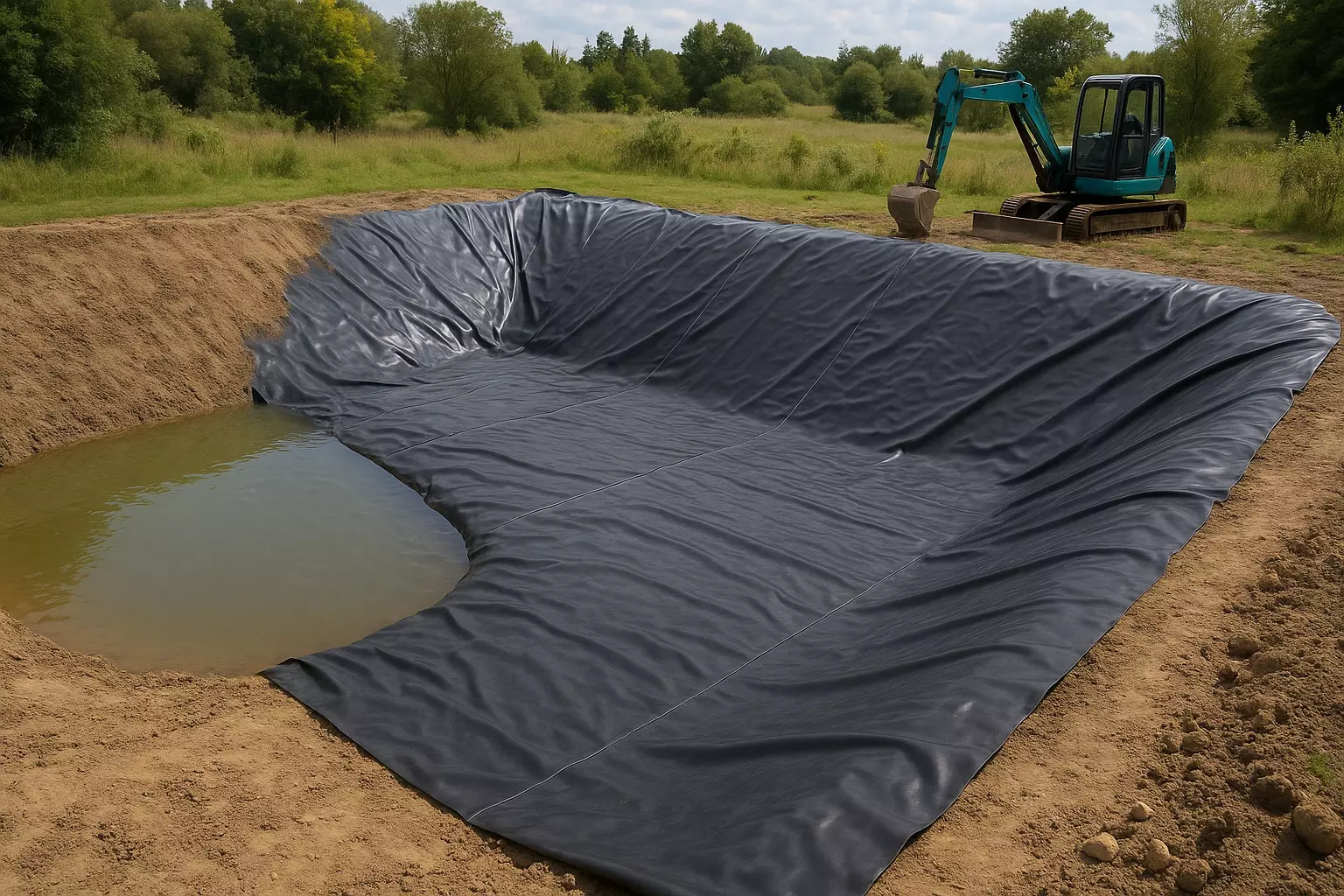 How to Plan, Prepare, and Execute a Successful Pond Liner Project