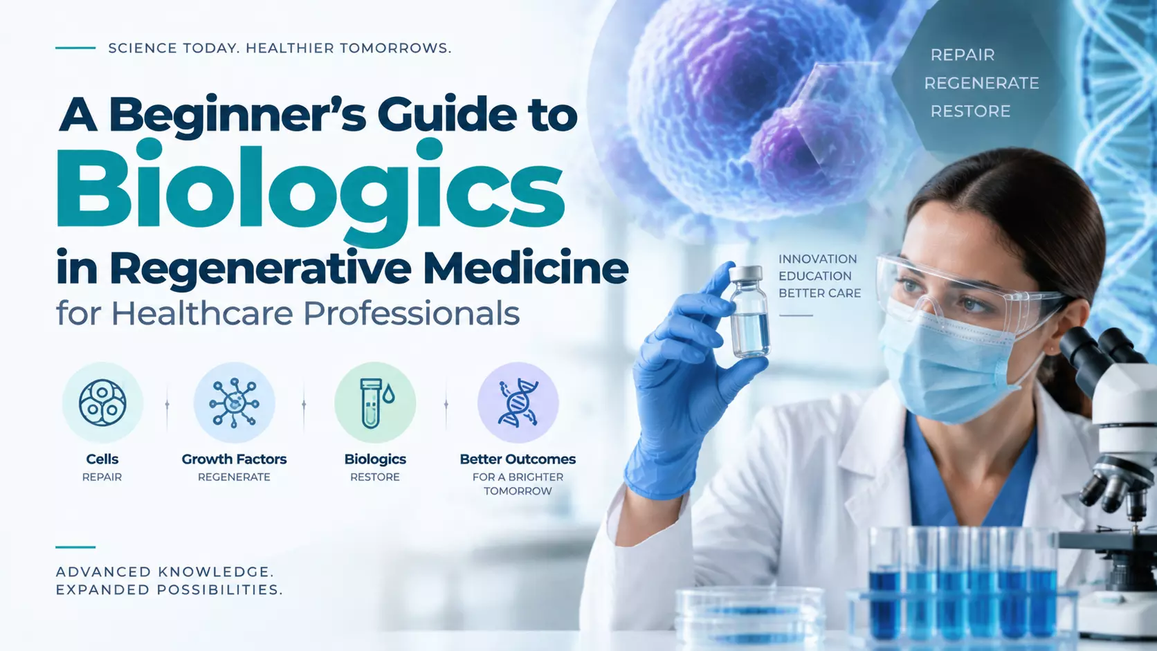 A Beginner’s Guide to Biologics in Regenerative Medicine for Healthcare Professionals