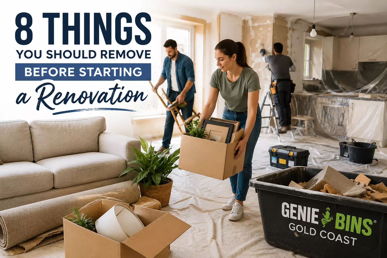 8 Things You Should Remove Before Starting a Renovation