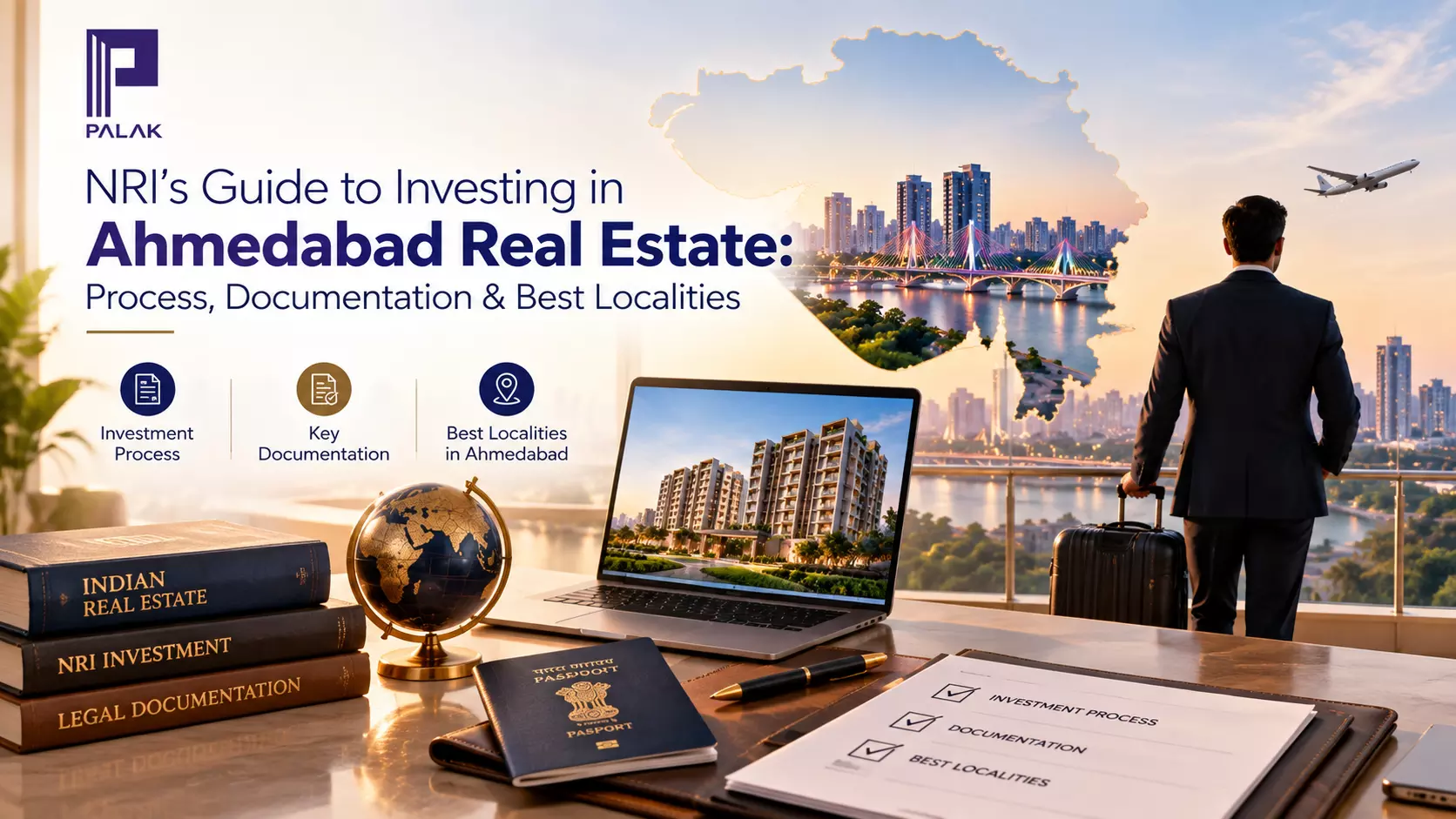NRI's Guide to Investing in Ahmedabad Real Estate: Process, Documentation & Best Localities