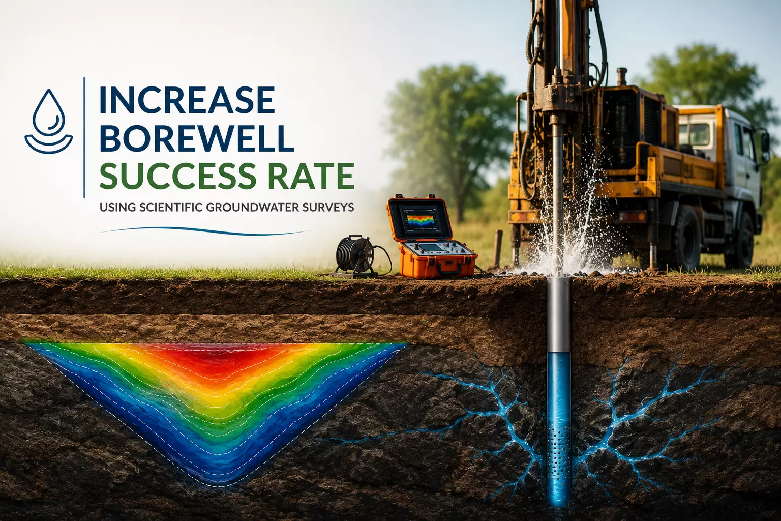 How to Increase Borewell Success Rate Using Scientific Groundwater Surveys