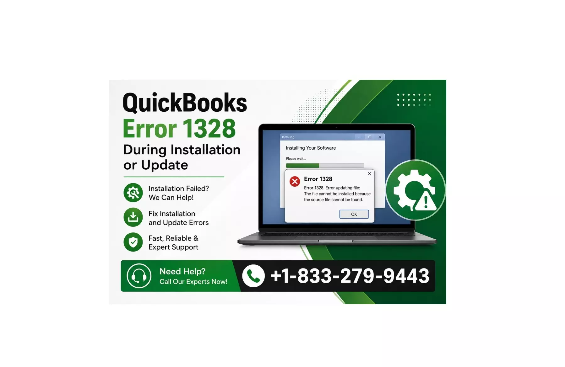 Why Is QuickBooks Showing Error 1328 While Installing?