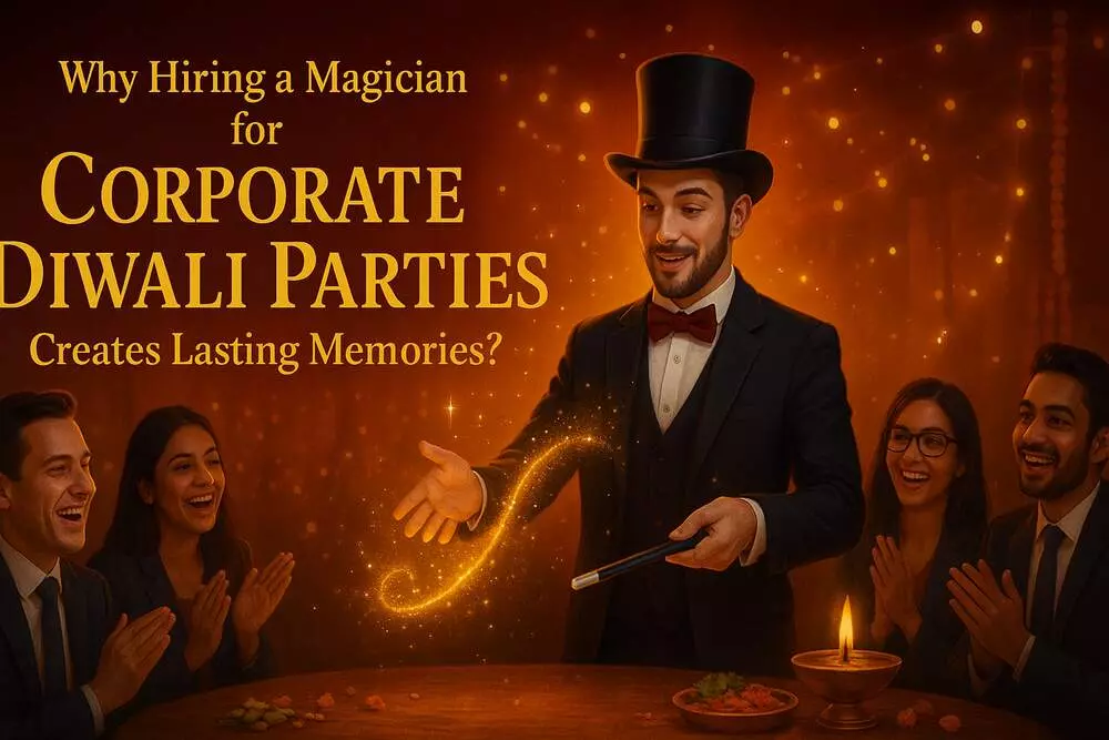 Why Hiring a Magician for Corporate Diwali Parties Creates Lasting Memories?