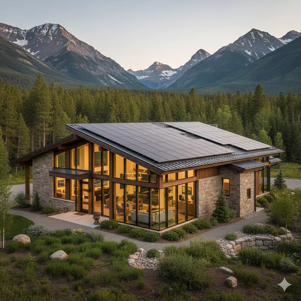 Energy Efficiency & Net Zero Homes in Montana | Custom Construction MT