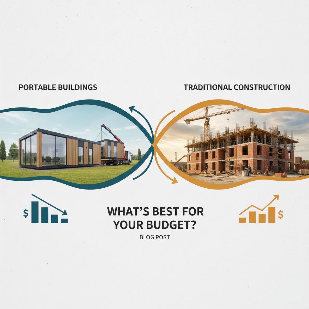 Portable Buildings vs Traditional Construction: What’s Best for Your ...