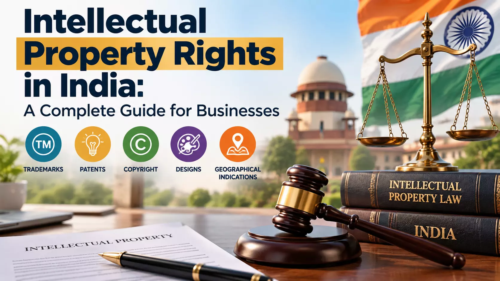 Intellectual Property Rights in India: A Complete Guide for Businesses