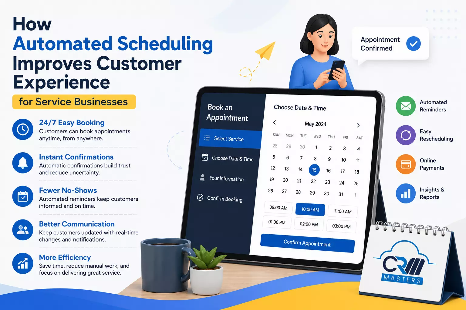 How Automated Scheduling Improves Customer Experience for Service Businesses