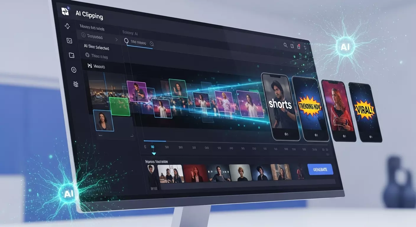 Create Viral Videos Easily with AI Shorts Generator