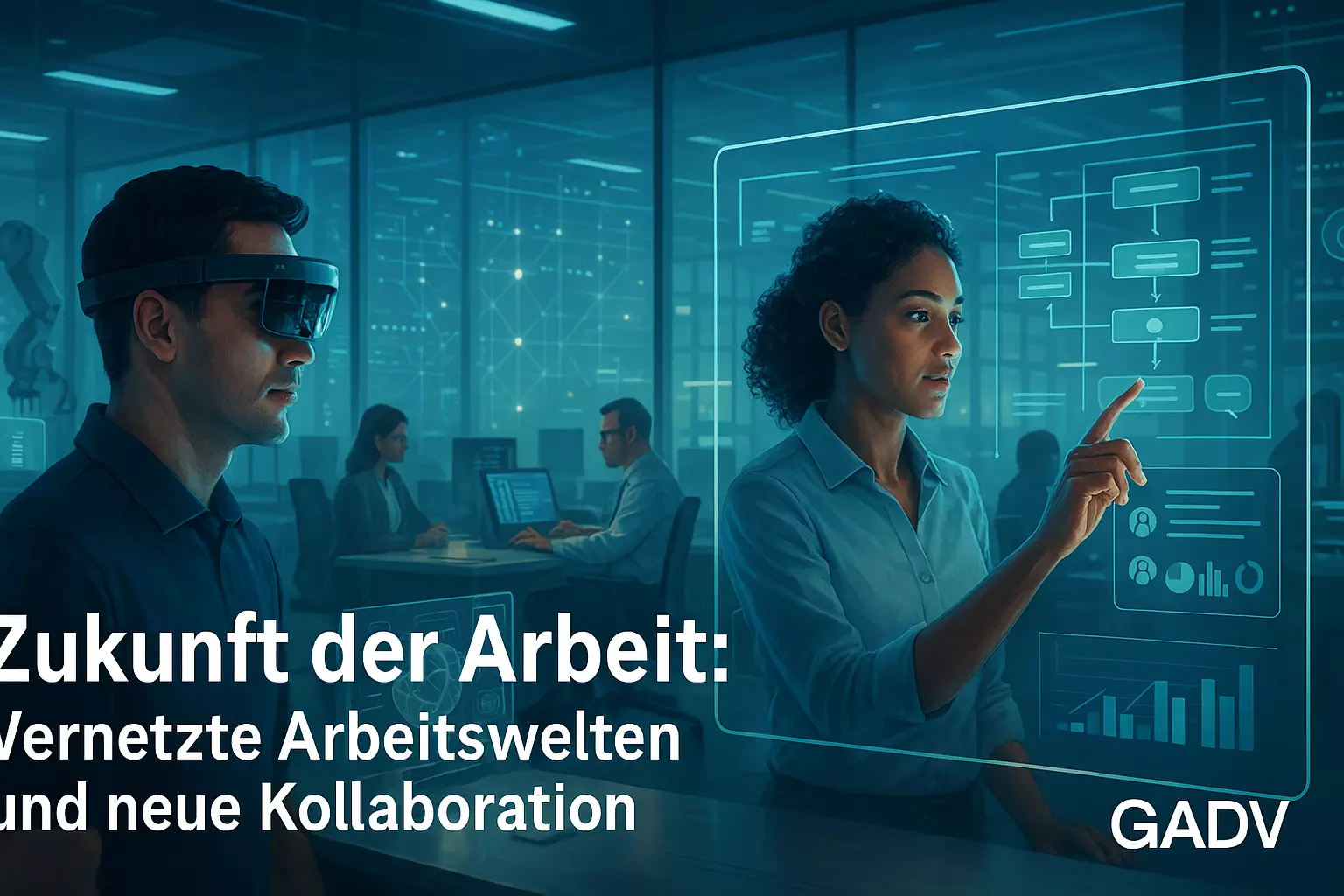 Zukunft der Arbeit: Vernetzte Arbeitswelten & Kollaboration
