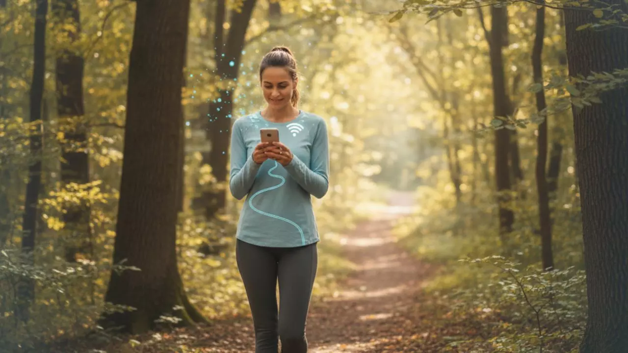 How to Use a Walking App to Relax Your Mind