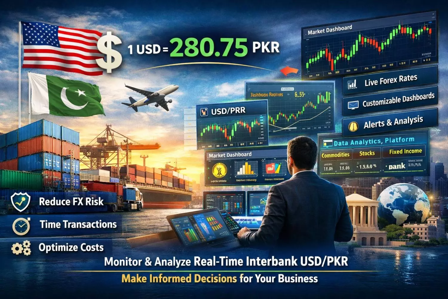 Real-Time Interbank USD/PKR