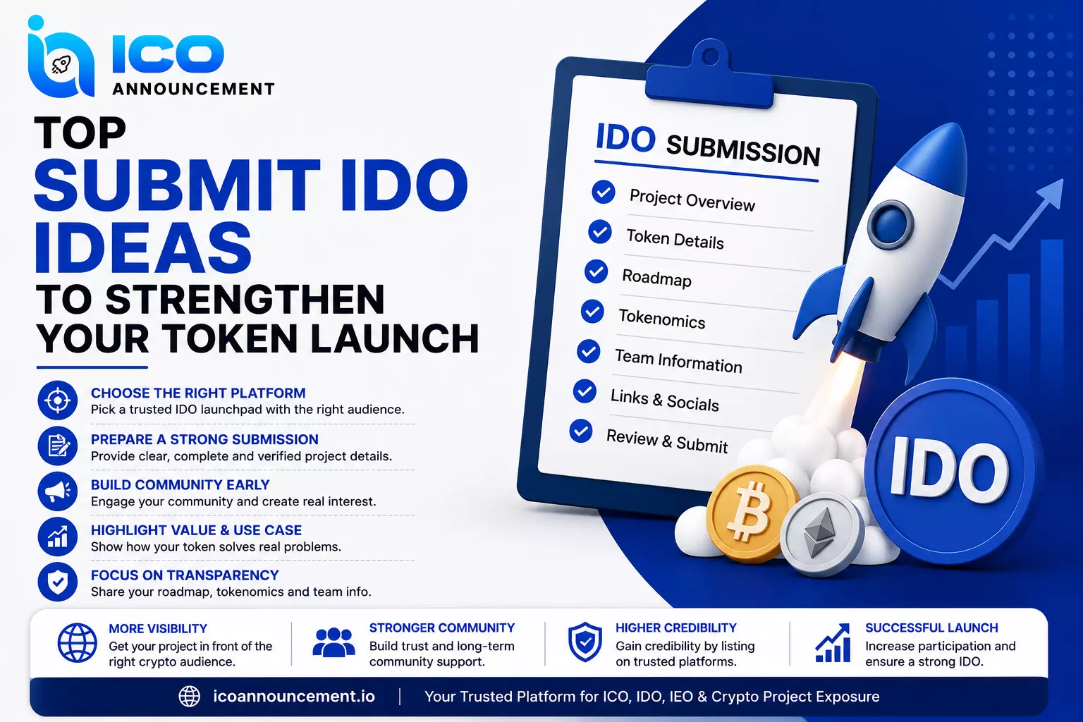 Top Submit IDO Ideas to Strengthen Your Token Launch