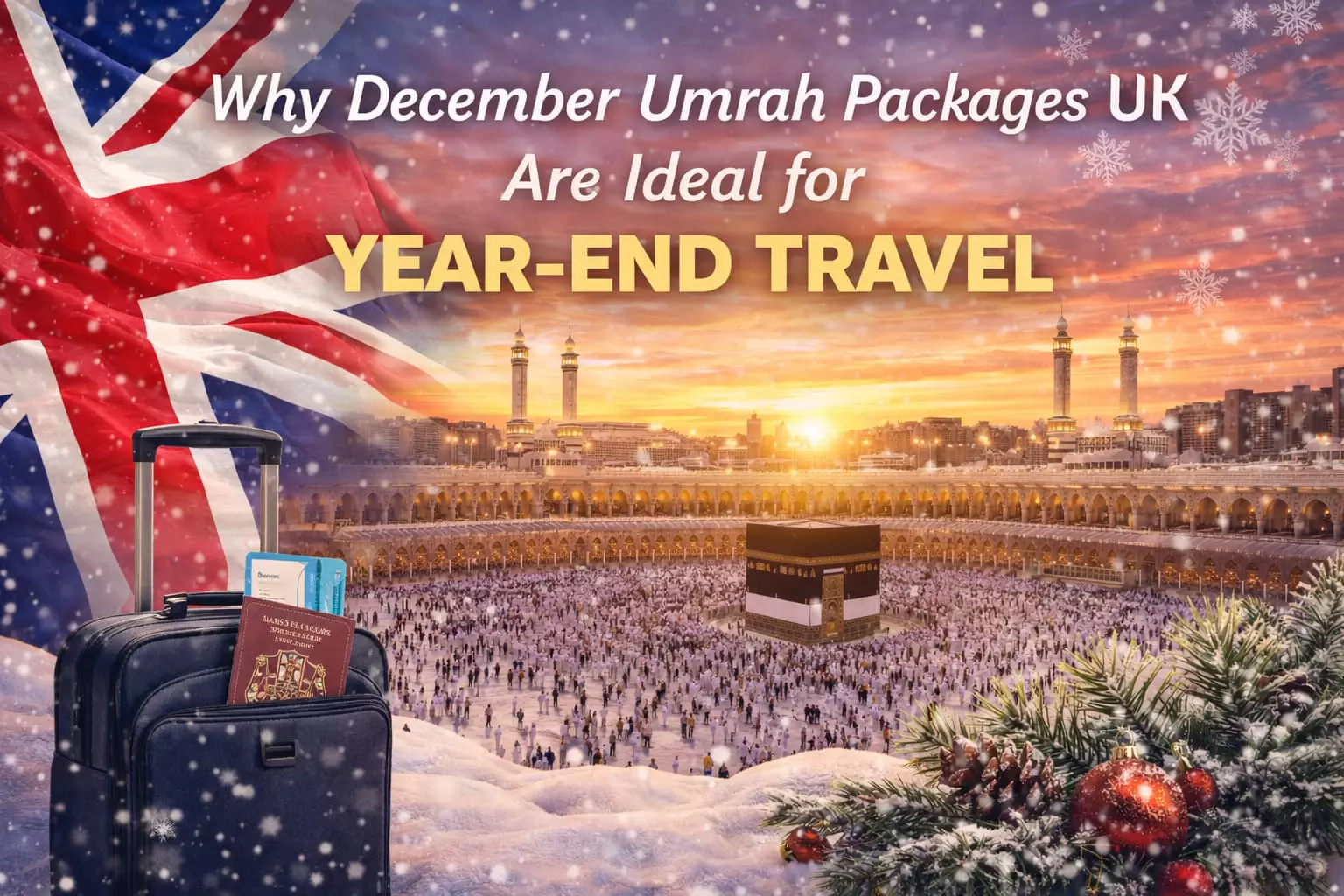 Why December Umrah Packages UK Are Ideal for Year-End Travel