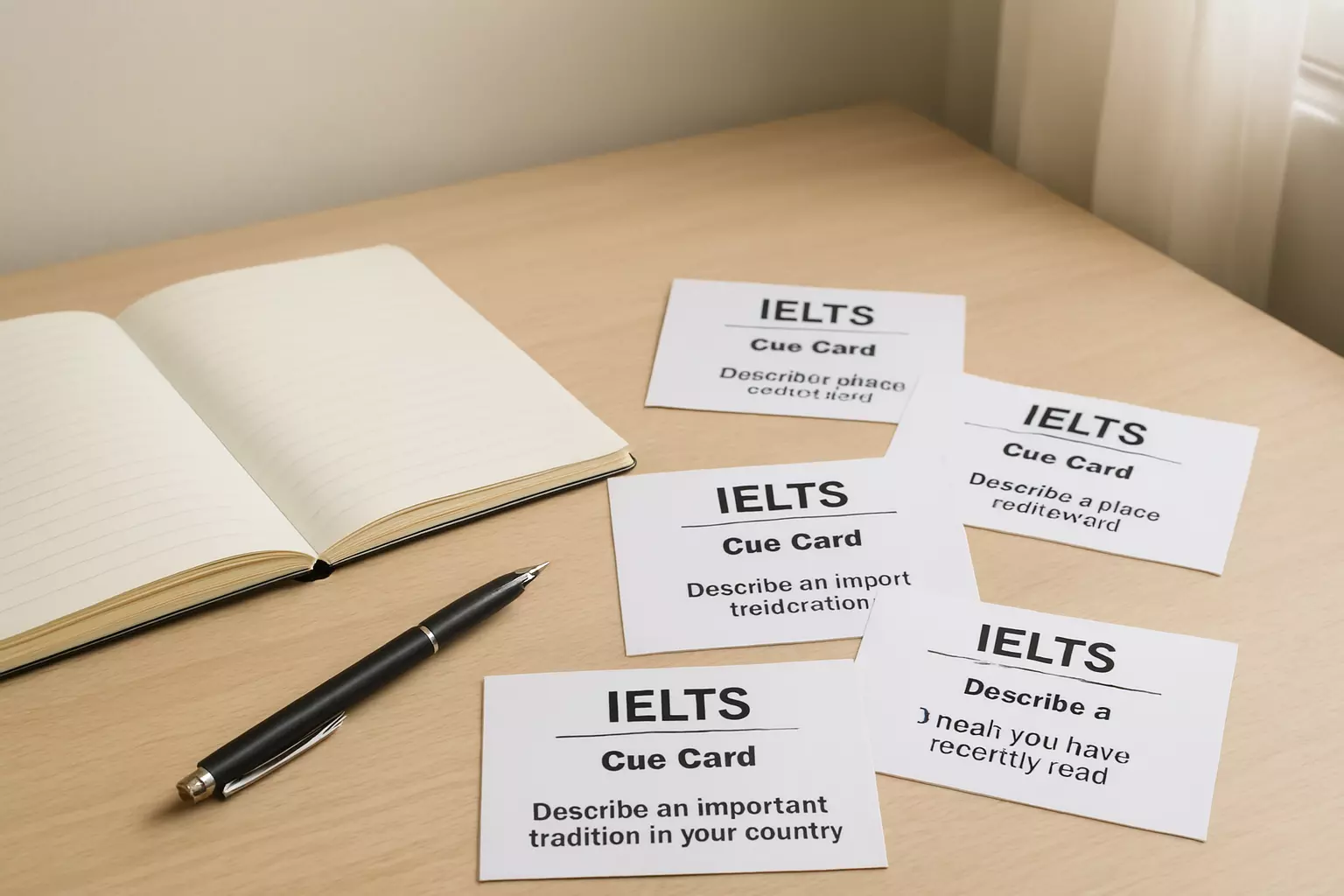 How Cue Cards Build Strong IELTS Speaking Skills