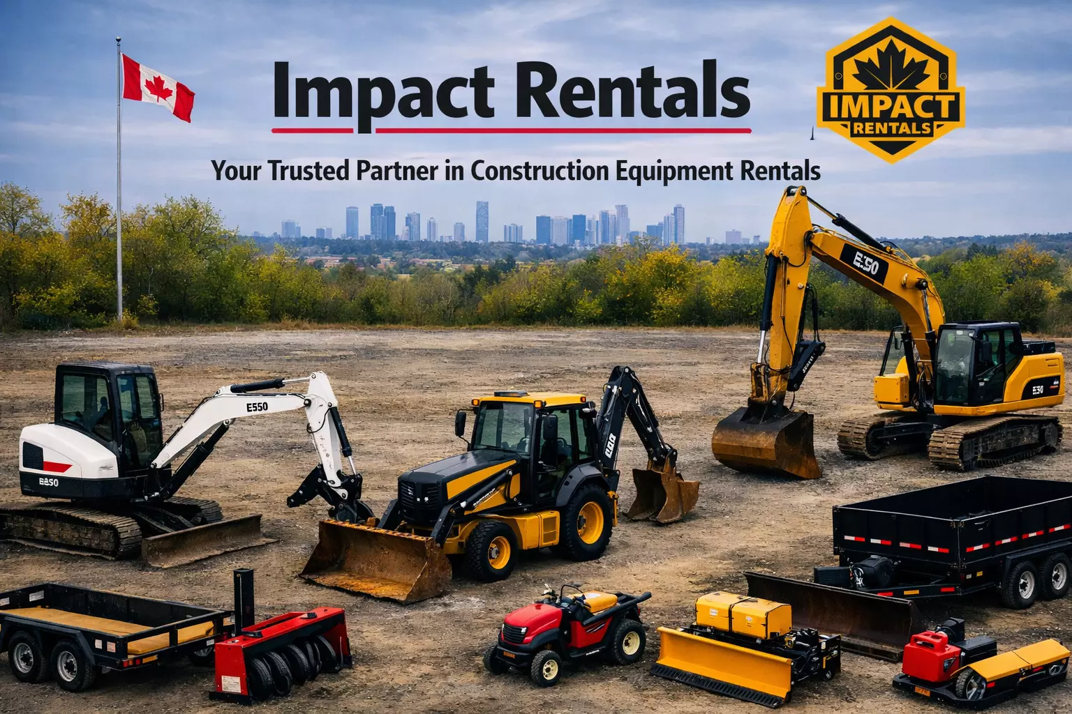 Canada’s Trusted Choice for Equipment Rentals – Impact Rentals