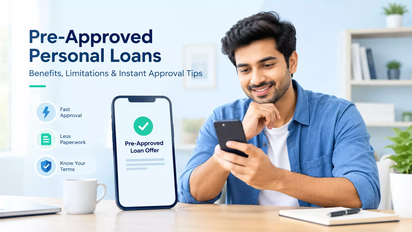 Pre-Approved Personal Loans: Benefits, Limitations and How to Get an Instant Personal Loan