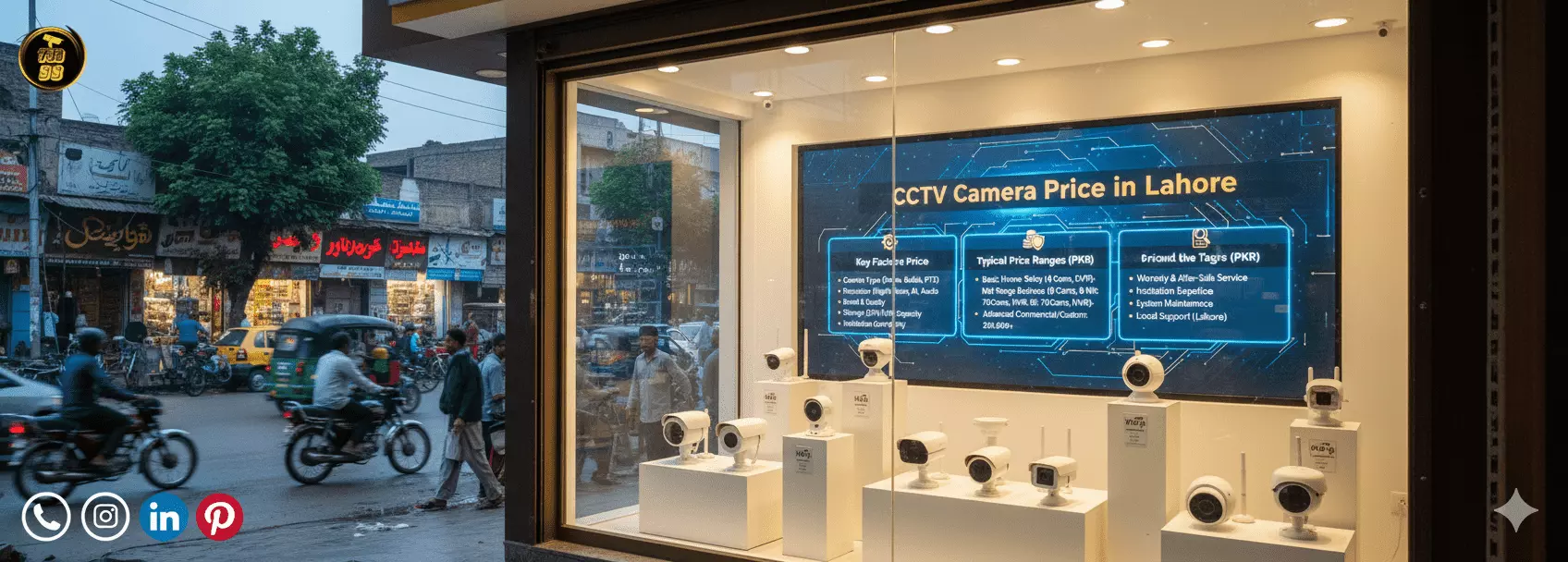 CCTV Camera Price in Lahore – Installation, Types & Budget Guide