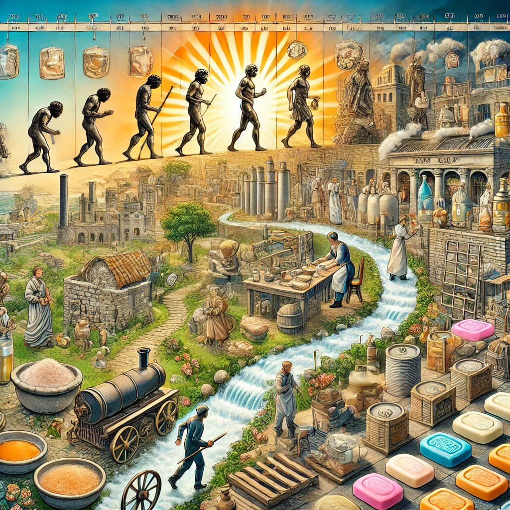 The History and Evolution of Soap: A Journey Through Time
