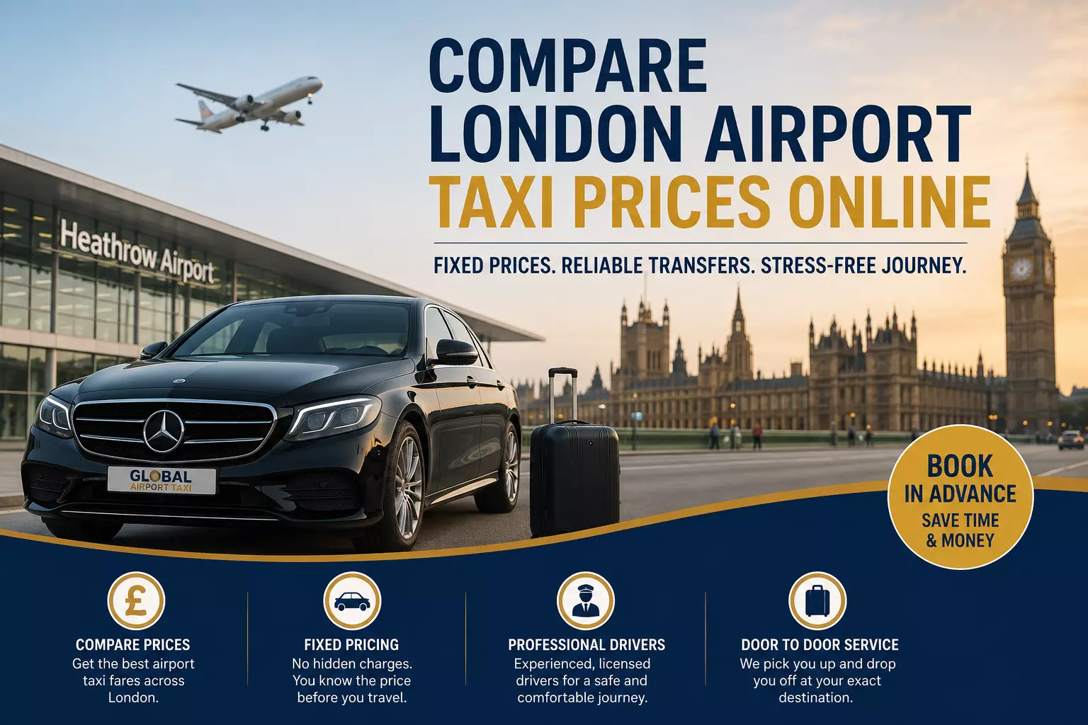 Smart Ways to Compare London Airport Taxi Prices