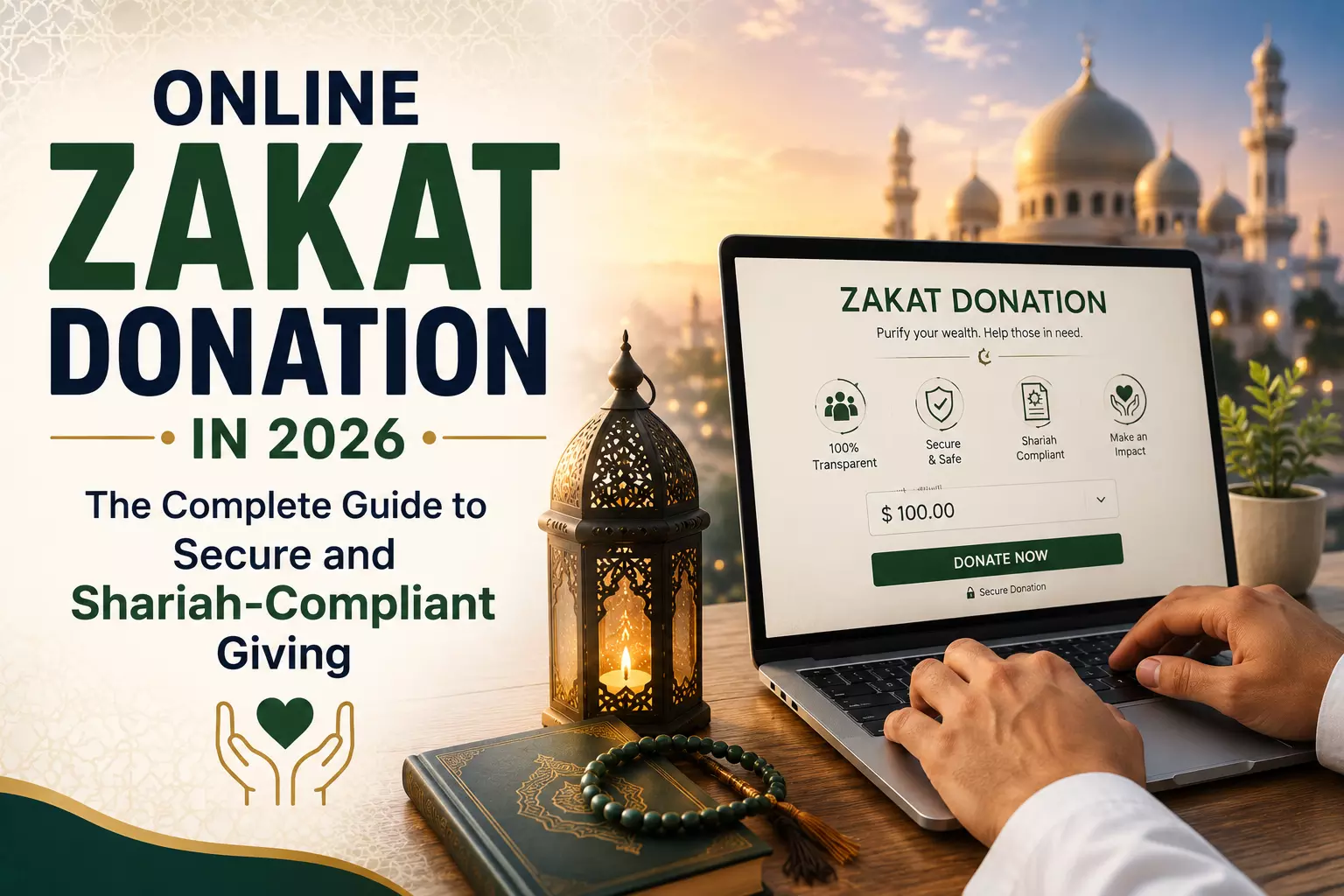 Online Zakat Donation in 2026: The Complete Guide to Secure and Shariah-Compliant Giving