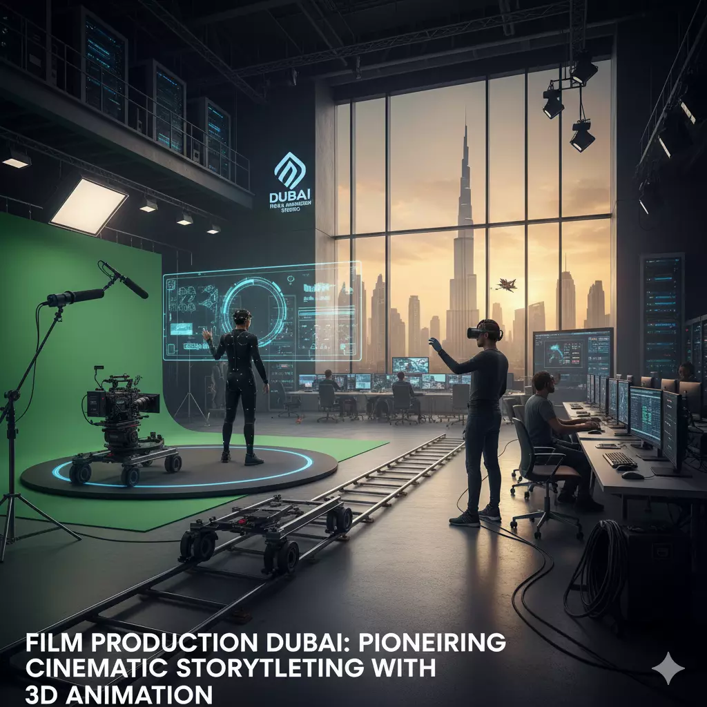 Film Production Companies in Dubai: Pioneering Cinematic Storytelling with 3D Animation