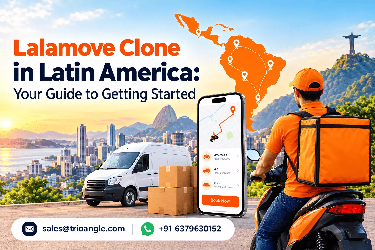 Lalamove Clone in Latin America: Your Guide to Getting Started