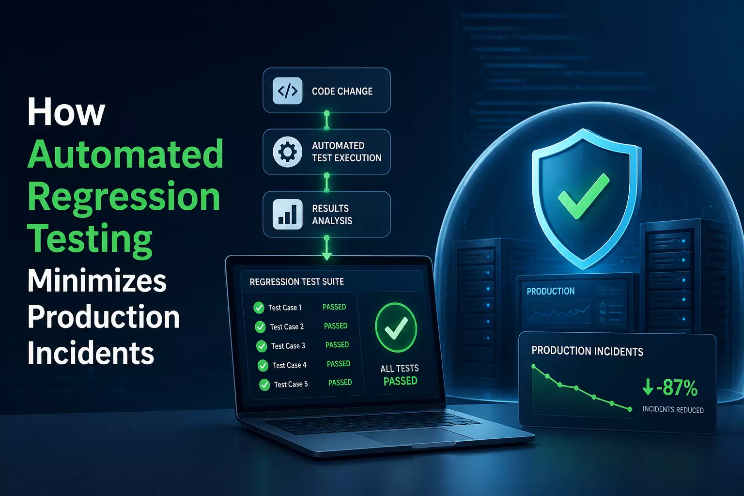 How Automated Regression Testing Minimizes Production Incidents?