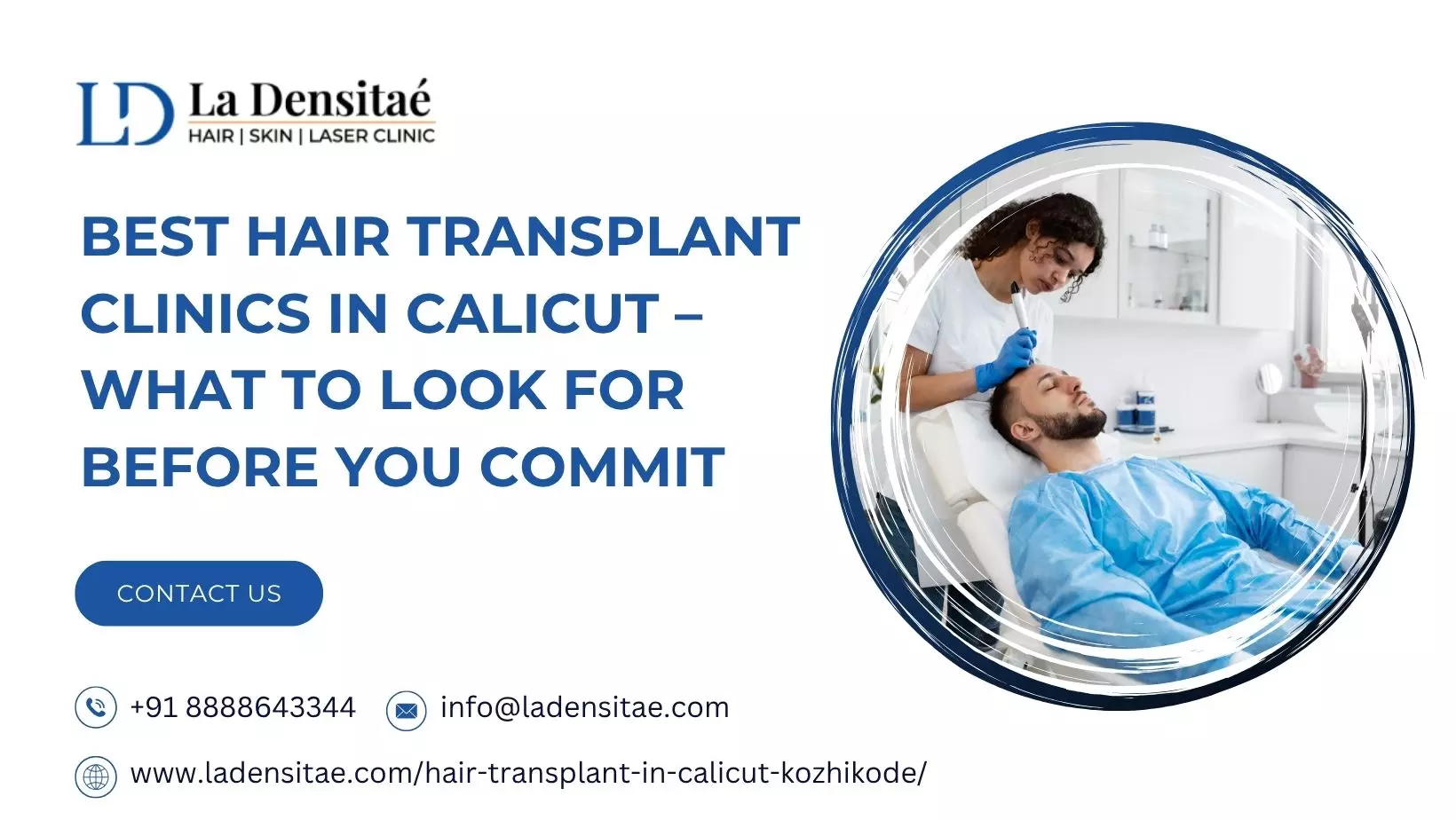 Best Hair Transplant Clinics in Calicut – What to Look For Before You Commit