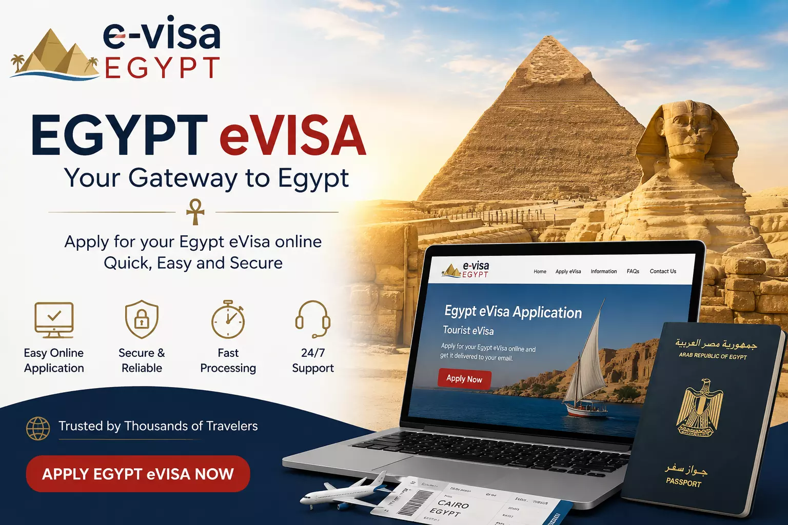 Egypt e-Visa: Complete Guide to Egypt Visa Requirements, Application & Travel