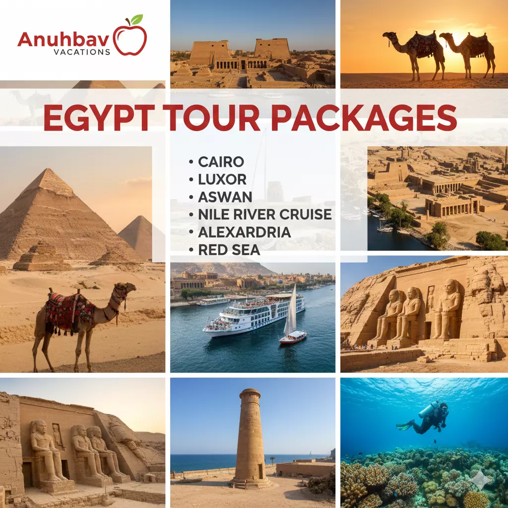 What Destinations Are Usually Covered in Egypt Tour Packages?