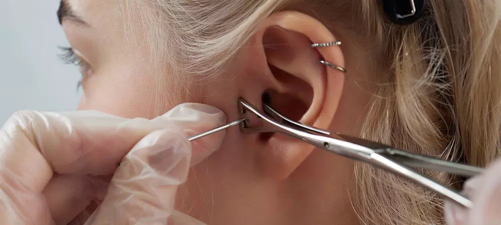 Safe Ear Piercing for Sensitive Skin