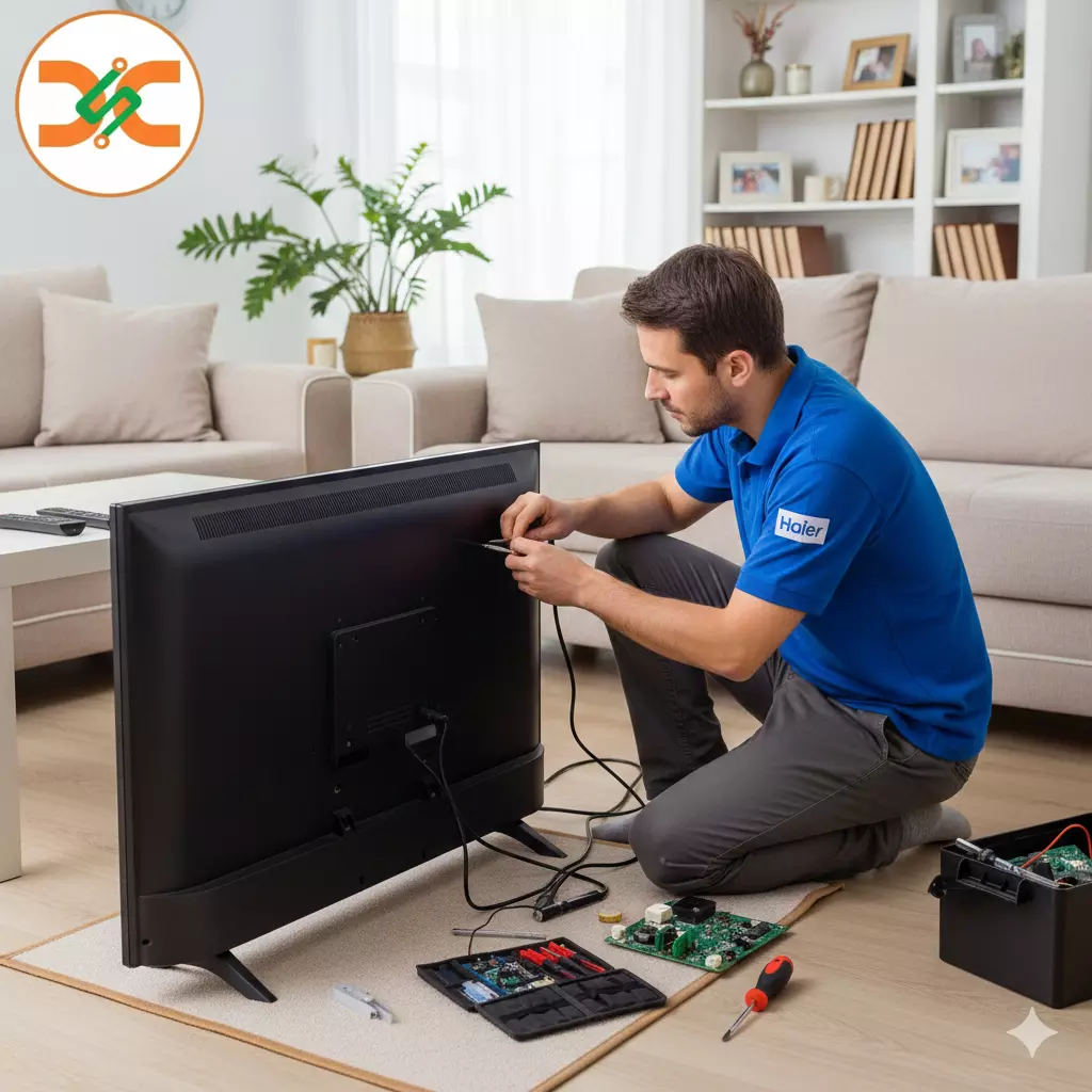 Can a Haier TV Service Center Fix a Cracked Screen?