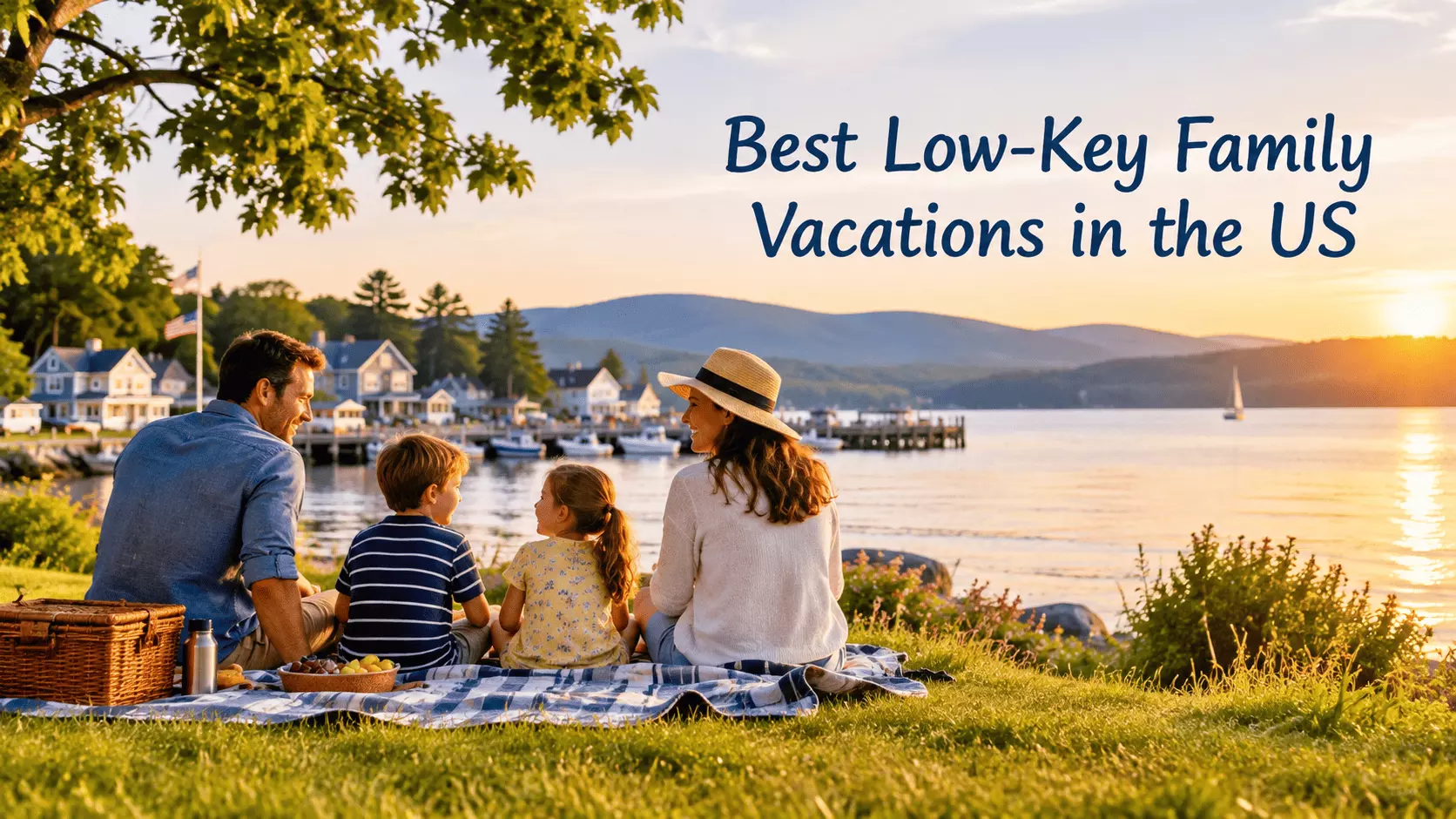 Best Low-Key Family Vacations in the US: Peaceful Destinations for a Relaxing Getaway