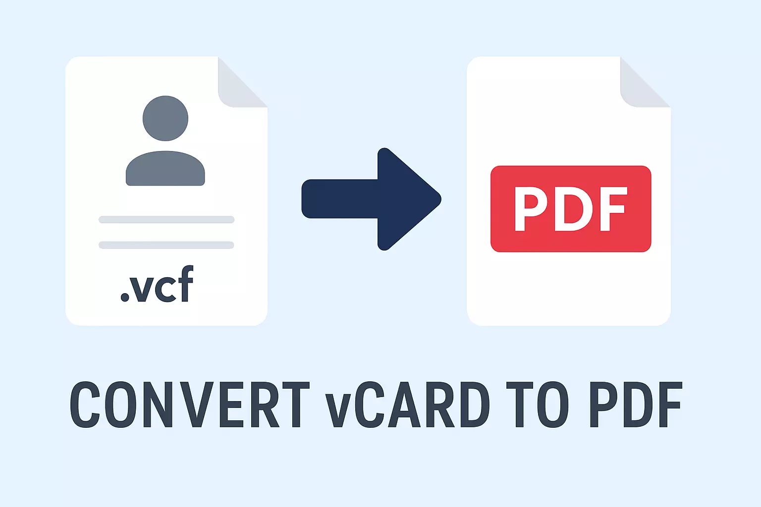 Best Way to Convert vCard Files to PDF Instantly
