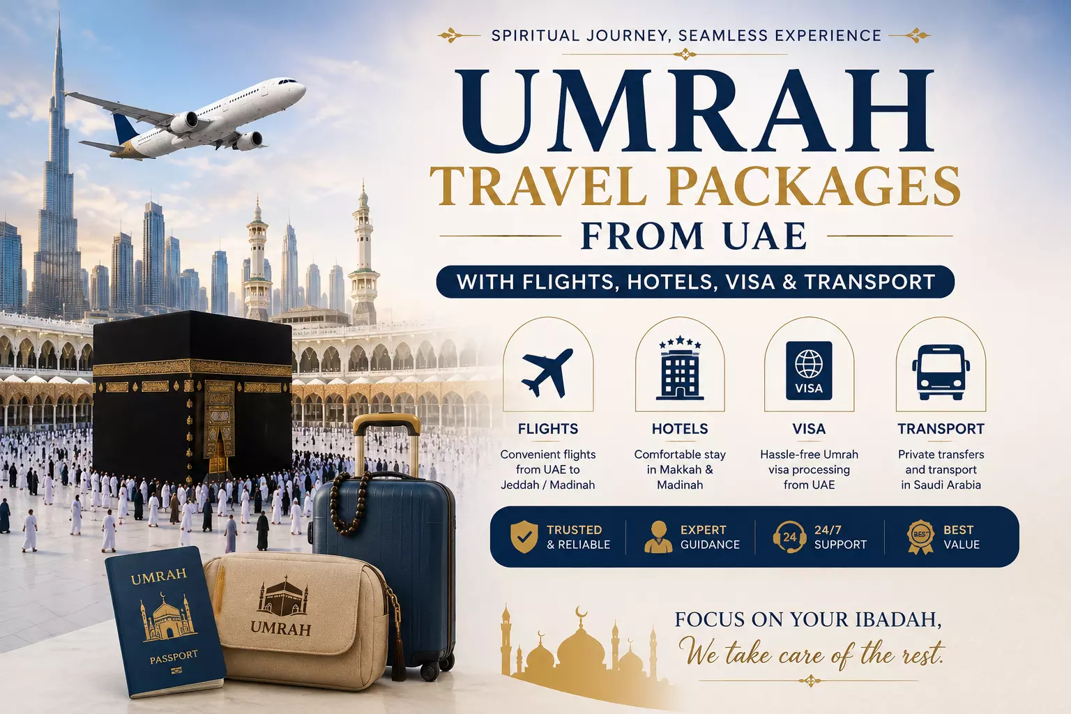 Umrah Travel Packages from UAE: What’s Included & How to Choose