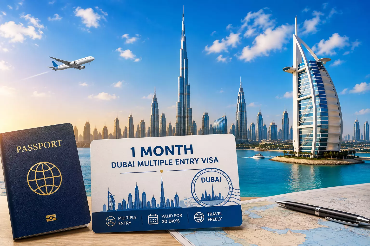 1 Month Dubai Multiple Entry Visa: Complete Guide for UAE Travelers