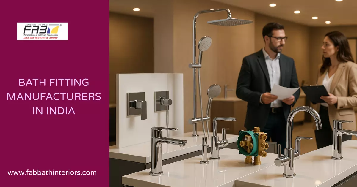 Why Builders and Designers Prefer Bath Fitting Manufacturers in India