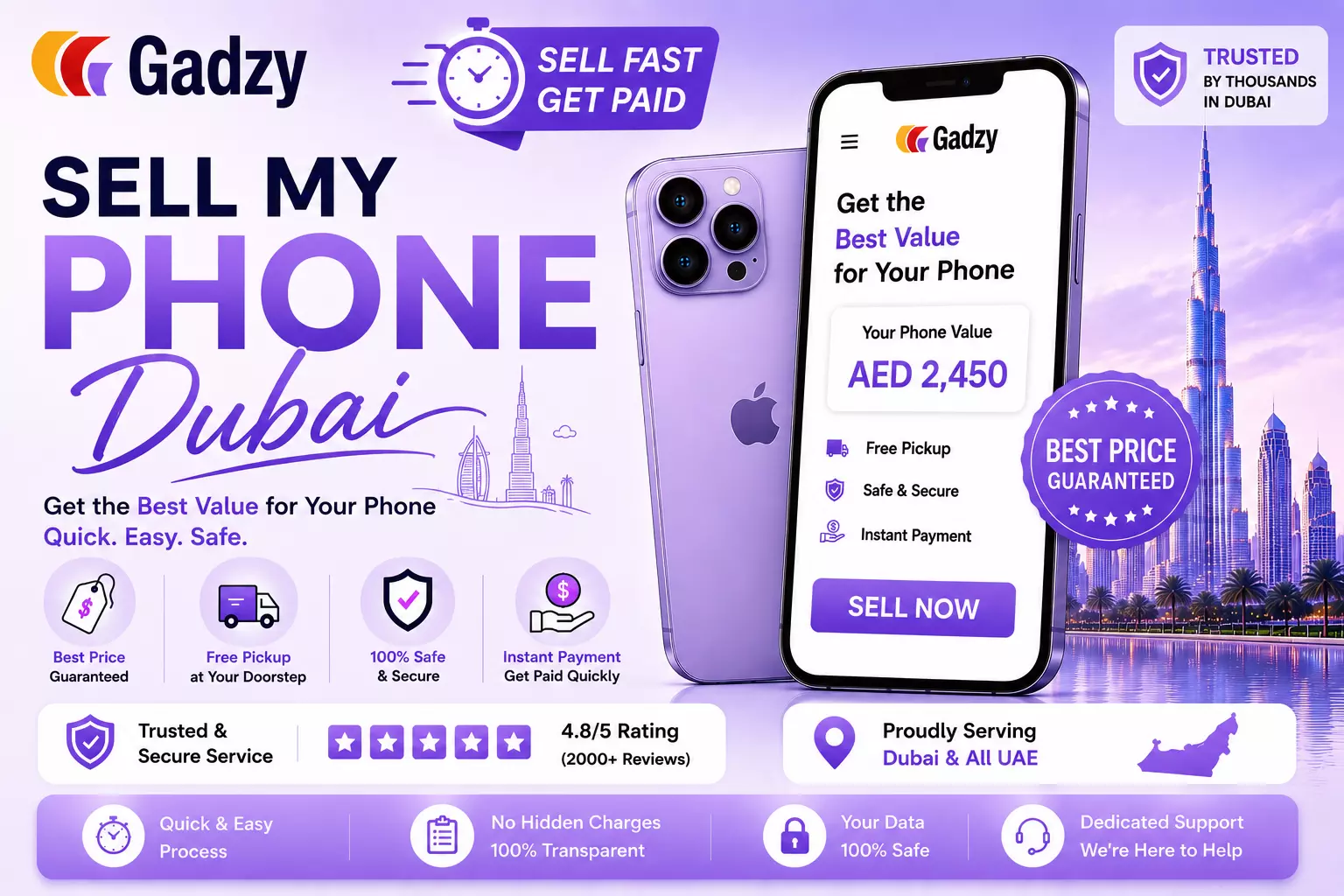 Sell My Phone Dubai: Get the Best Value for Your Used Phone with Gadzy