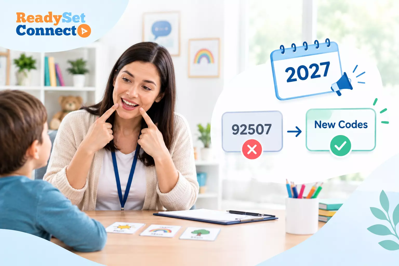 New SLP Treatment Codes Replacing 92507 in 2027: What Speech Therapists Should Do Now