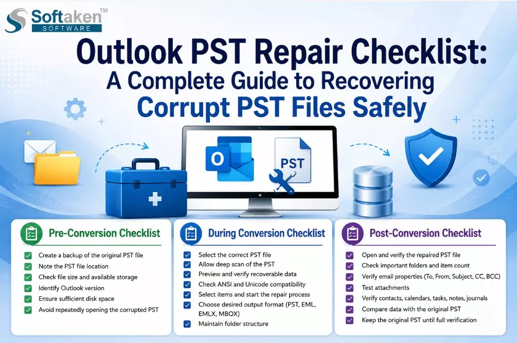 Outlook PST Repair Checklist: A Complete Guide to Recovering Corrupt PST Files Safely