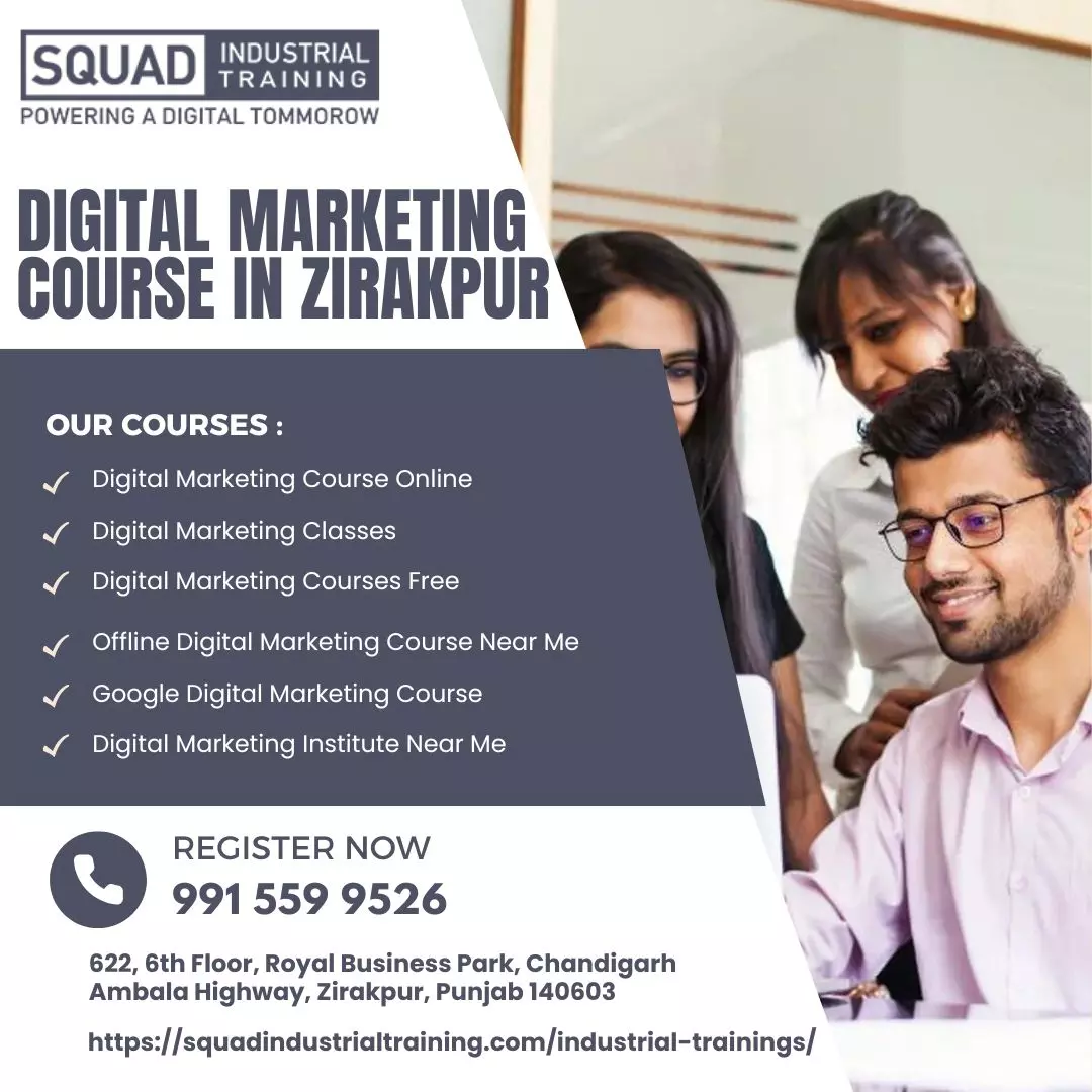 The best digital marketing course in Zirakpur can help you get ahead in your career