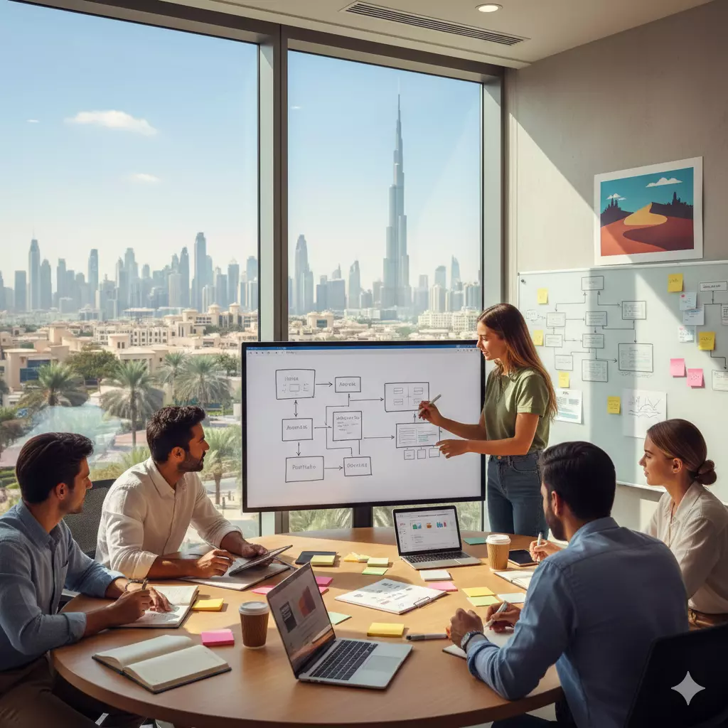 What services does a web design agency in Dubai provide?